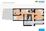 Erdgeschoßwohnung Halle (Saale) Am Wasserturm/Thaerviertel - 4 Zimmer, 96 m&sup2;, 795&euro; | Angebot:26660646