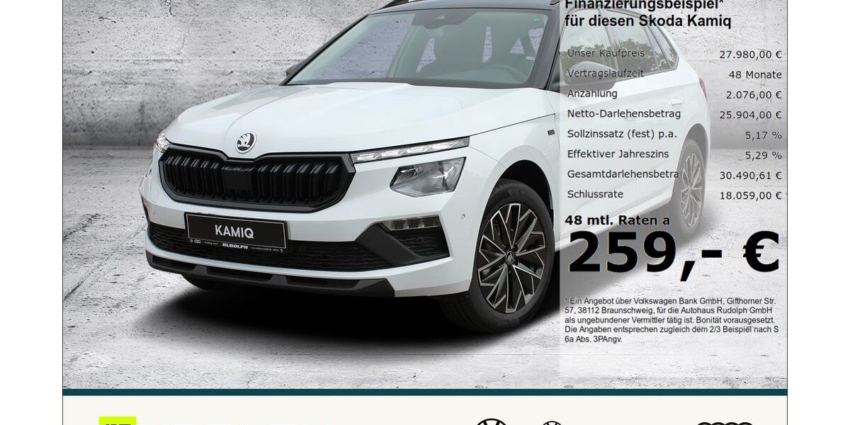 Skoda Kamiq 2.500 km 27.980 &euro; Merseburg 06217