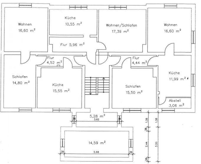 Mehrfamilienhaus, Wohnhaus Petersberg Sennewitz - 2 Zimmer, 979 m&sup2;, 517.000&euro; | Angebot:22246961